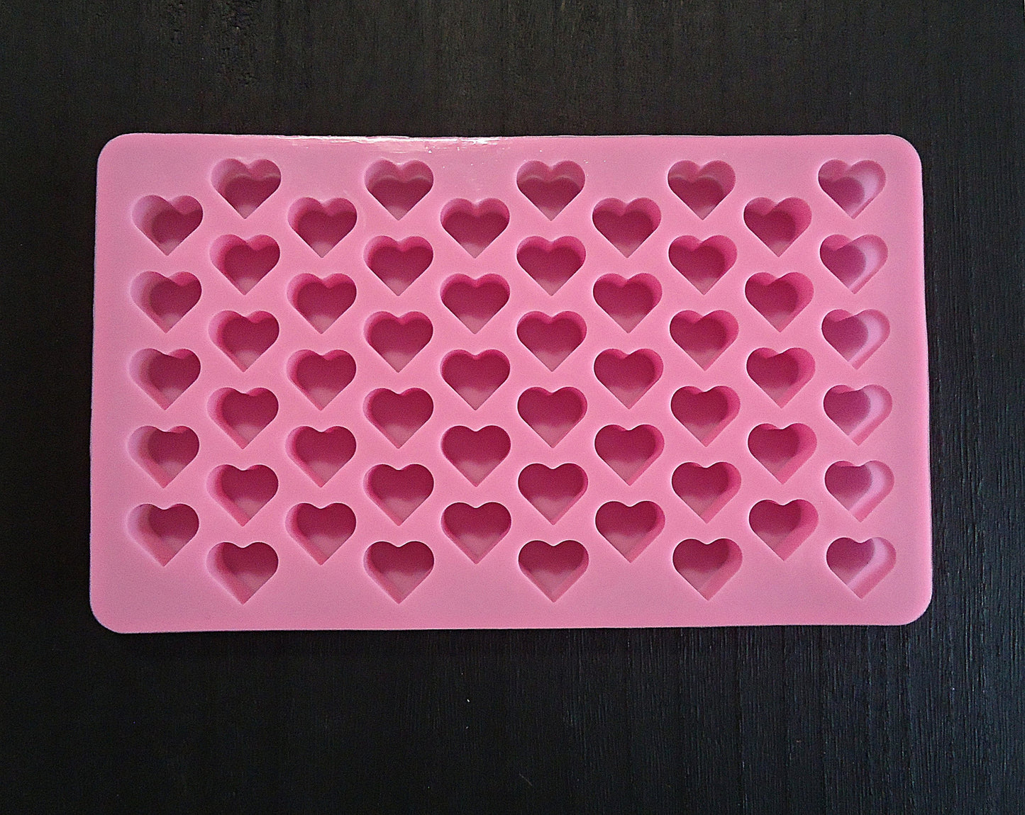 Food Grade Silicone Mold, 55 Small Hearts, Candy, Chocolate, Fondant, Epoxy Resin Mold