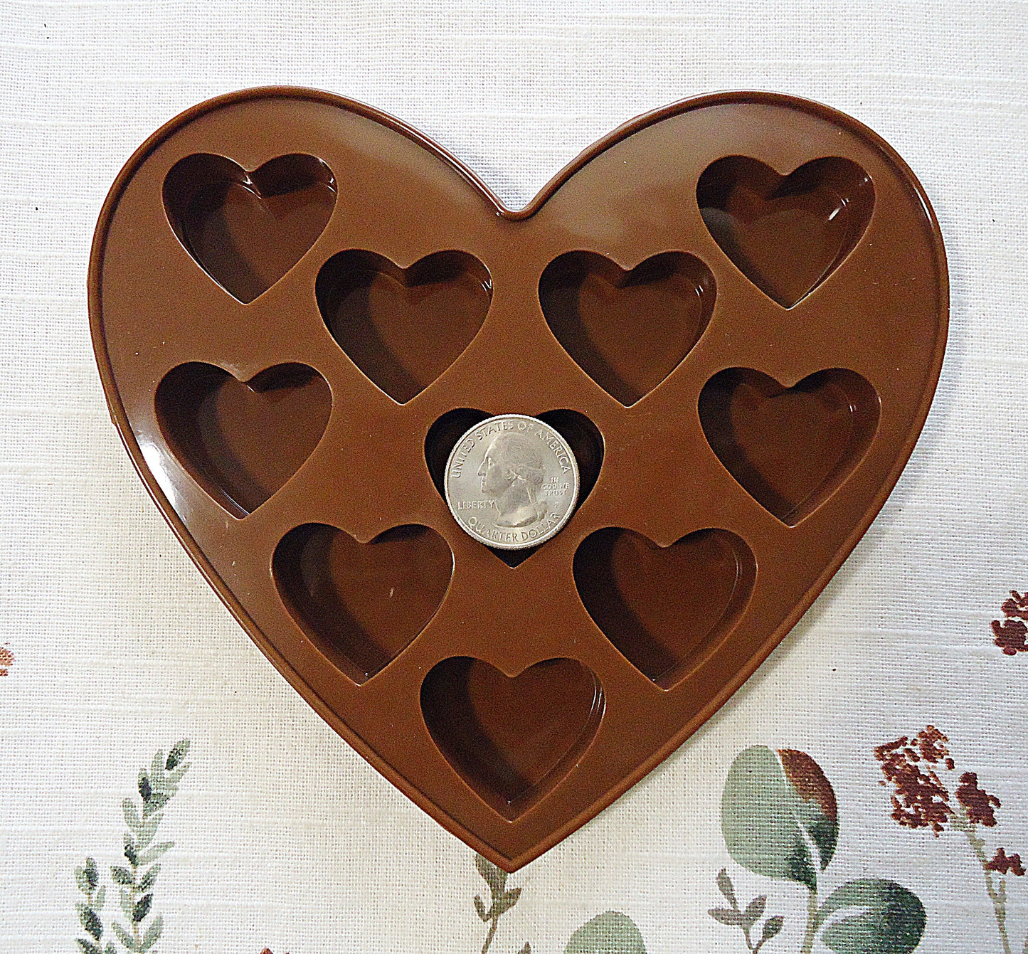 Food Grade Silicone Mold, Heart Candy, Chocolates, Wax, Epoxy Resin