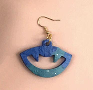 Silicone Mold, Vampire Fang Earrings, for Epoxy Resin, Halloween Earrings Pendant, Vampire Fang Mouth Mold