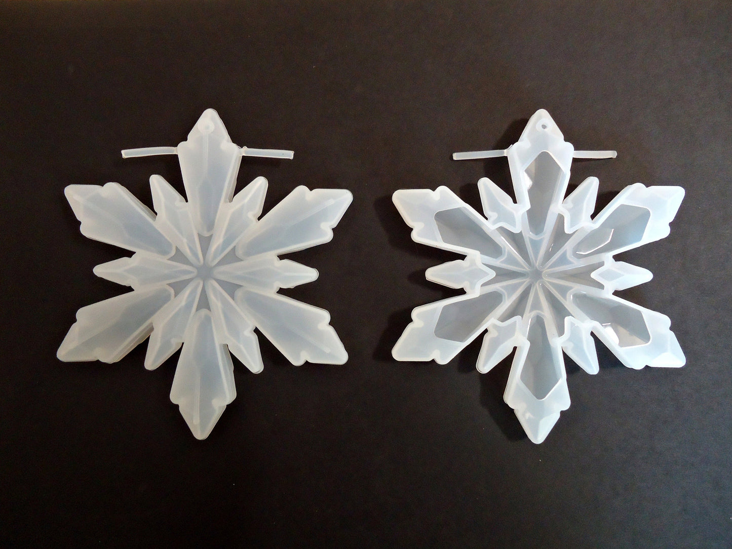 Snowflake Molds, Silicone Molds for Resin Christmas Ornaments