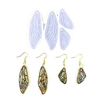 Silicone Mold, Butterfly Wings, Pendants and Earrings, for Epoxy Resin