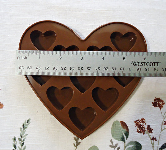Food Grade Silicone Mold, Heart Candy, Chocolates, Wax, Epoxy Resin