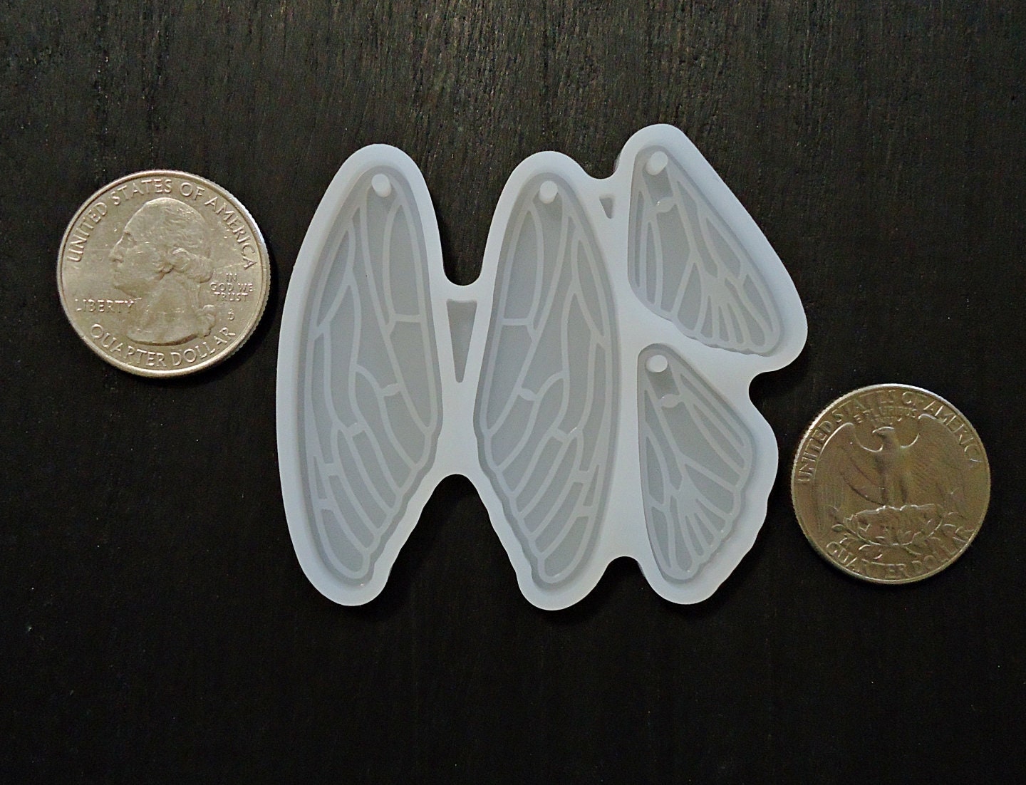 Silicone Mold, Butterfly Wings, Pendants and Earrings, for Epoxy Resin