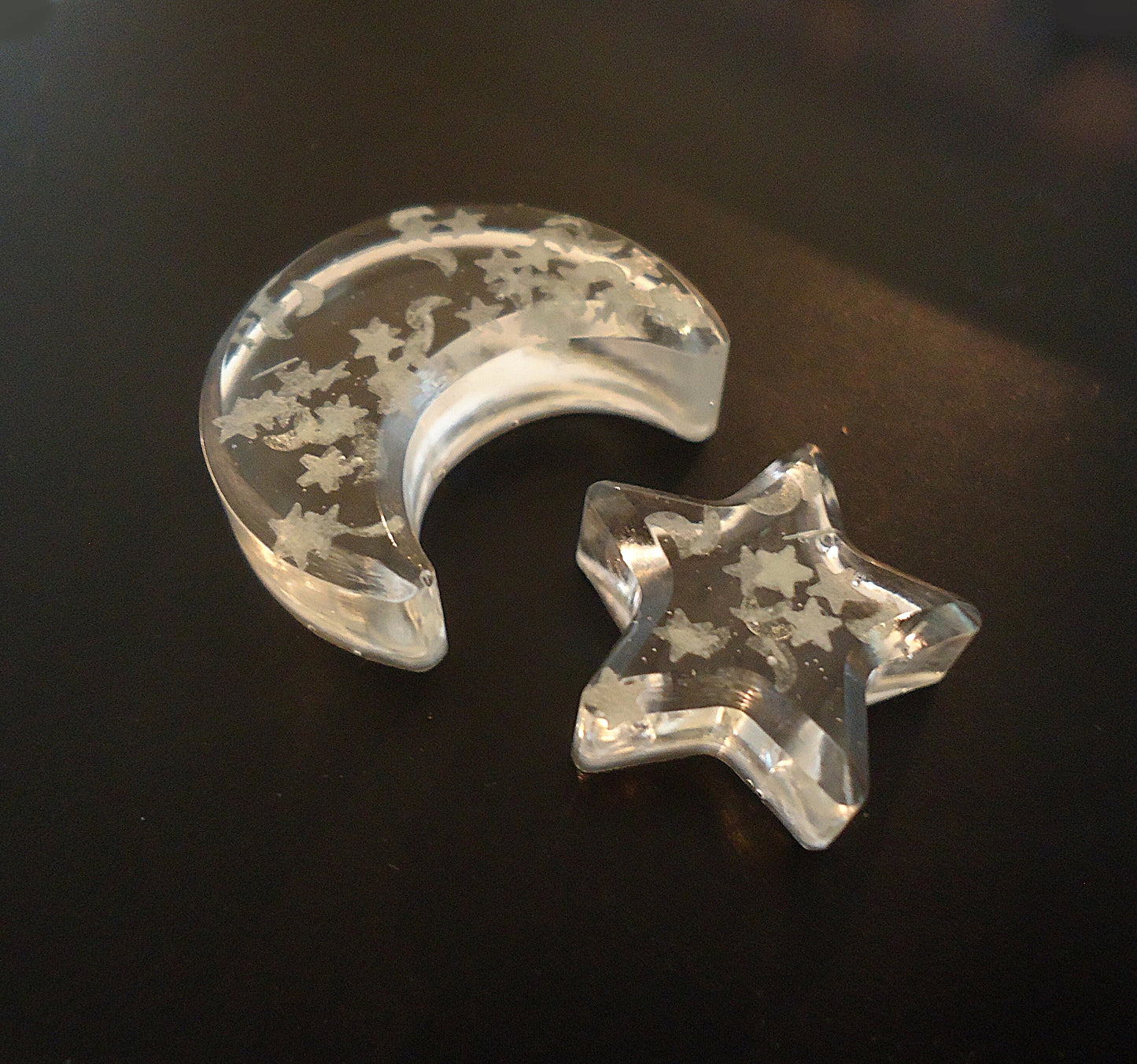 Silicone Mold, Moon and Star, Resin Crafts