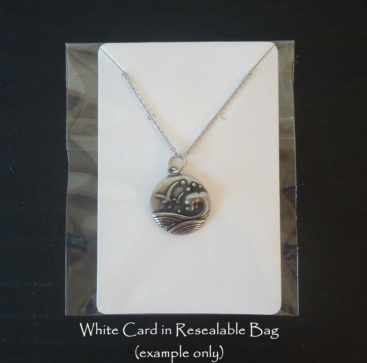 100 Necklace and Earring Paper Display Cards and Bags, Matte White, Kraft Brown, Black, 9x6cm