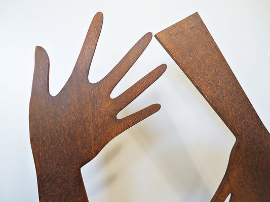 Set of 2, Tall Hand and Wrist Display, Bracelet Ring Necklace Display, 14" Tall