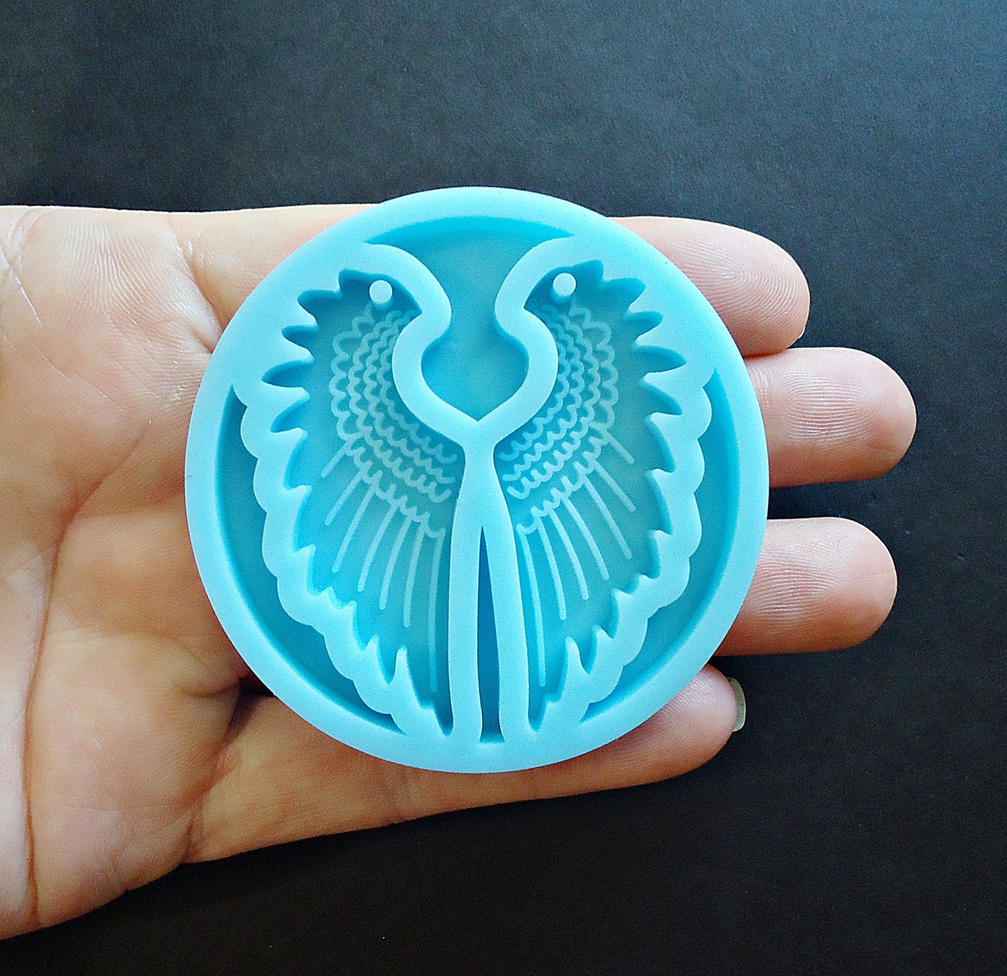 Silicone Mold, Wing Earrings or Pendants, Epoxy Resin Jewelry Mold