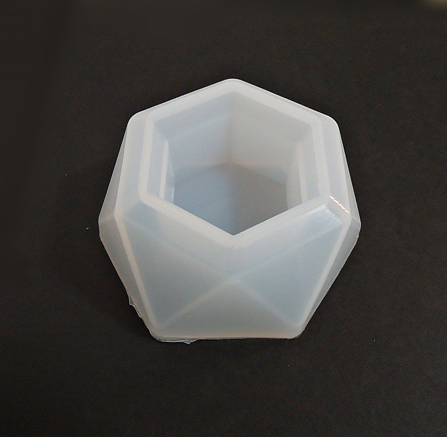 Small Hexagon Bowl Mold, Silicone, DIY Resin Hexagon Bowl, Resin Bowl Mold, Resin Supplies