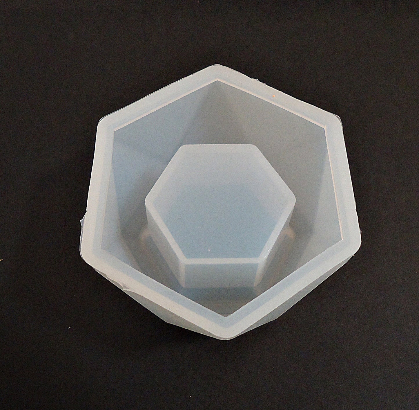 Small Hexagon Bowl Mold, Silicone, DIY Resin Hexagon Bowl, Resin Bowl Mold, Resin Supplies