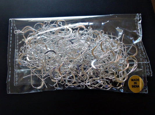 200 Sterling Silver Filled Earwire with Coil (100 pairs)