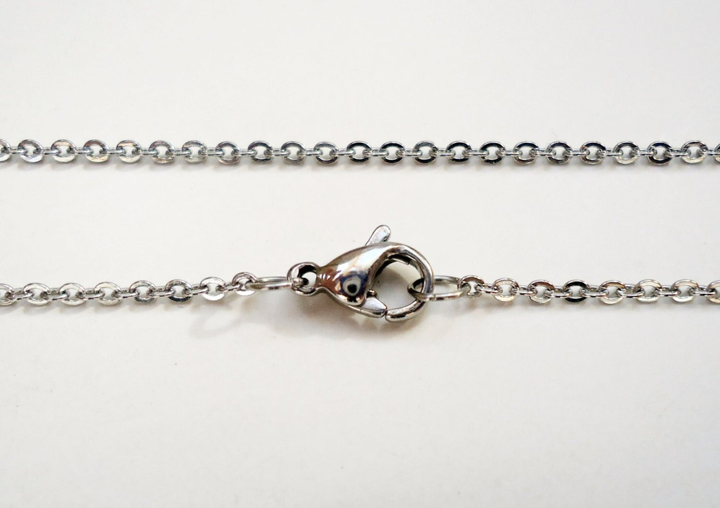Finished Stainless Steel Chains with Clasps - 18", 20", 24", 30" Long x 1.5mm Wide