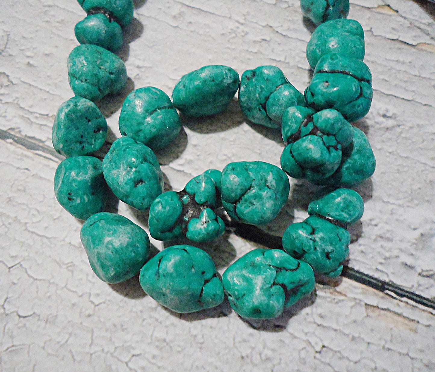 Unisex Suede Necklace with Turquoise Stone, Adjustable Length, Mens or Womens Necklace, Brown Suede, Stainless Steel