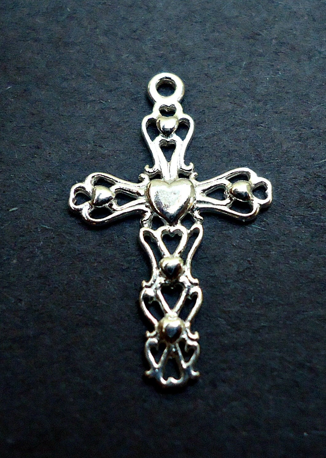 Sterling Silver Cross Charm / Pendant