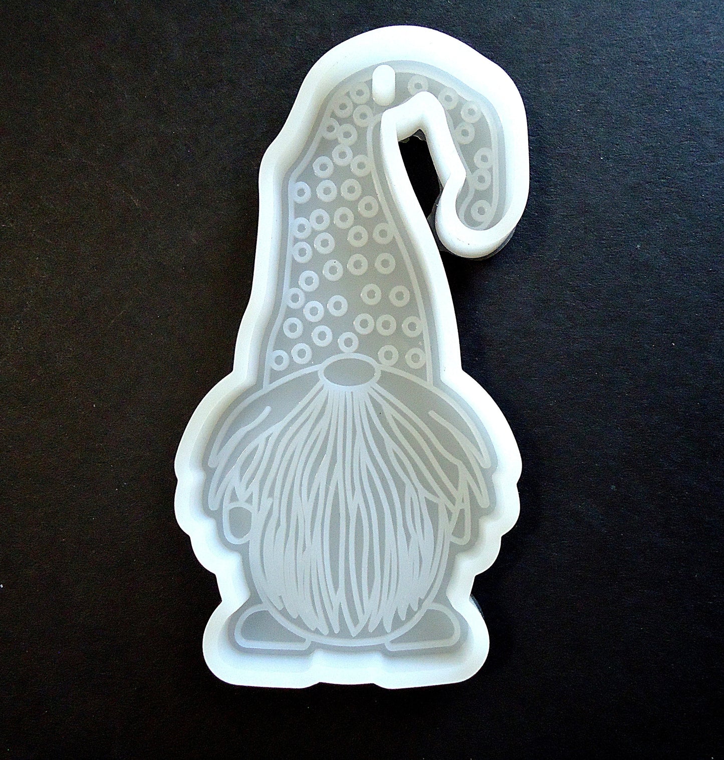 Silicone Molds, Gnomes, Set of 3, Christmas Ornaments, Epoxy Resin Crafts, 2.5" - 3" Tall
