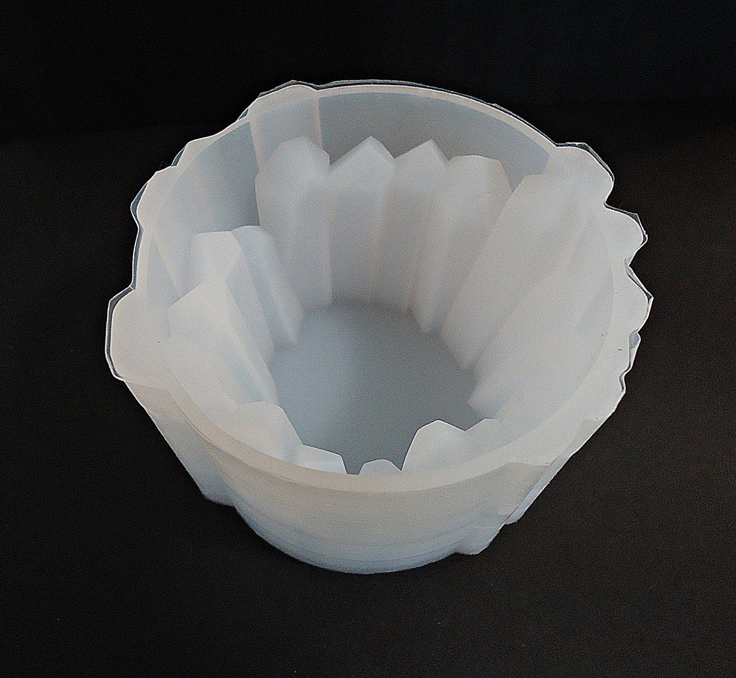 Tealight Candle Holder, Crystals, Silicone Mold, for Epoxy Resin