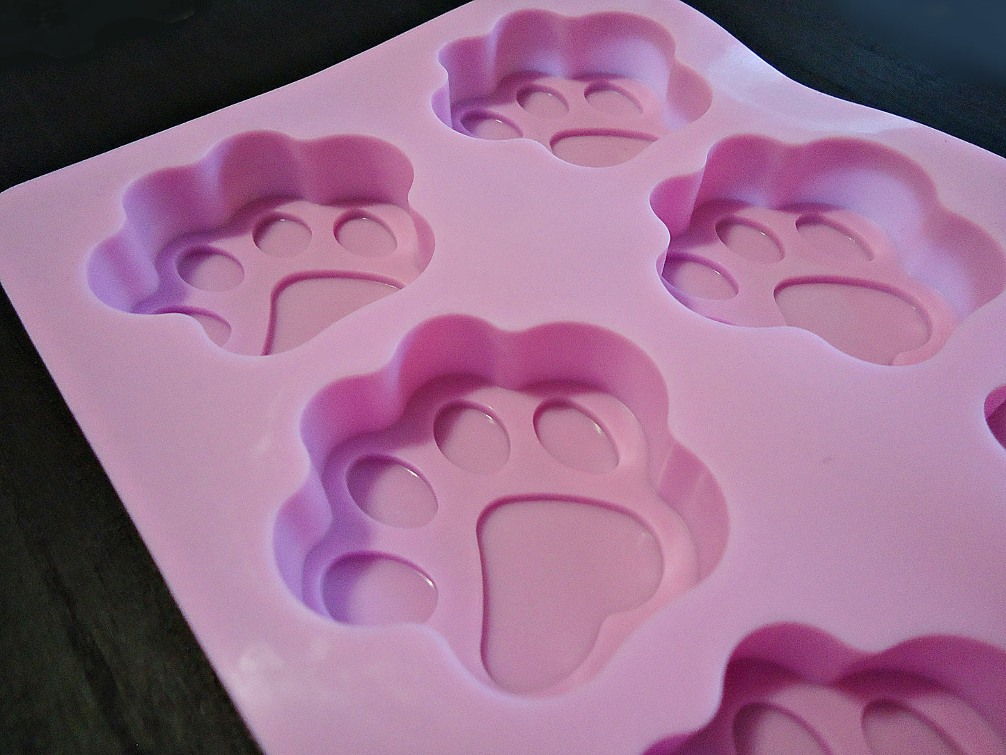 Food Grade Silicone Mold, Paws, Pawprints, Cat, Dog, Animal, Candy, Candles, Epoxy Resin