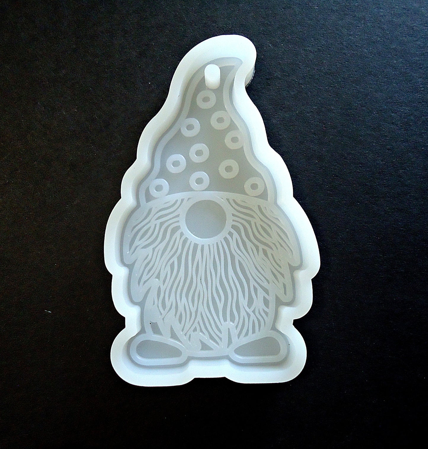 Silicone Molds, Gnomes, Set of 3, Christmas Ornaments, Epoxy Resin Crafts, 2.5" - 3" Tall