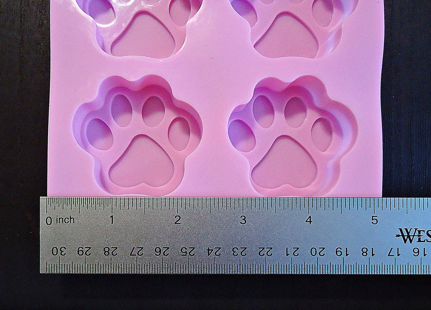 Food Grade Silicone Mold, Paws, Pawprints, Cat, Dog, Animal, Candy, Candles, Epoxy Resin