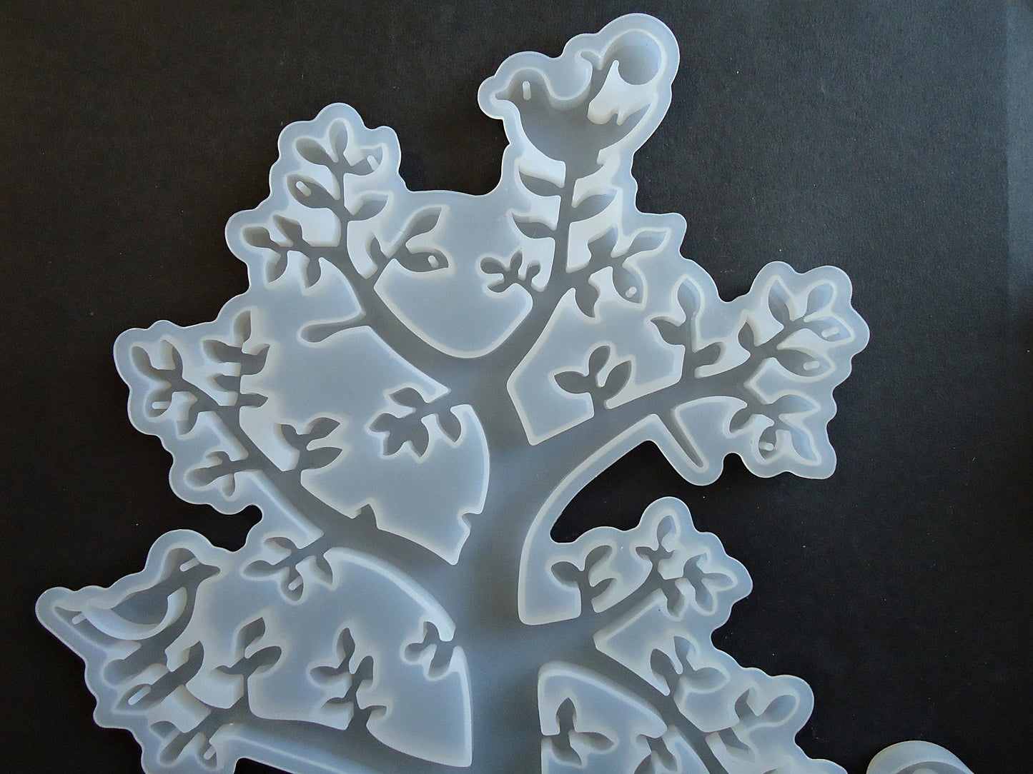 Earring Tree Silicone Mold, 2 Piece set, for Epoxy Resin Jewelry Organizer/Display, 9.5" Tall