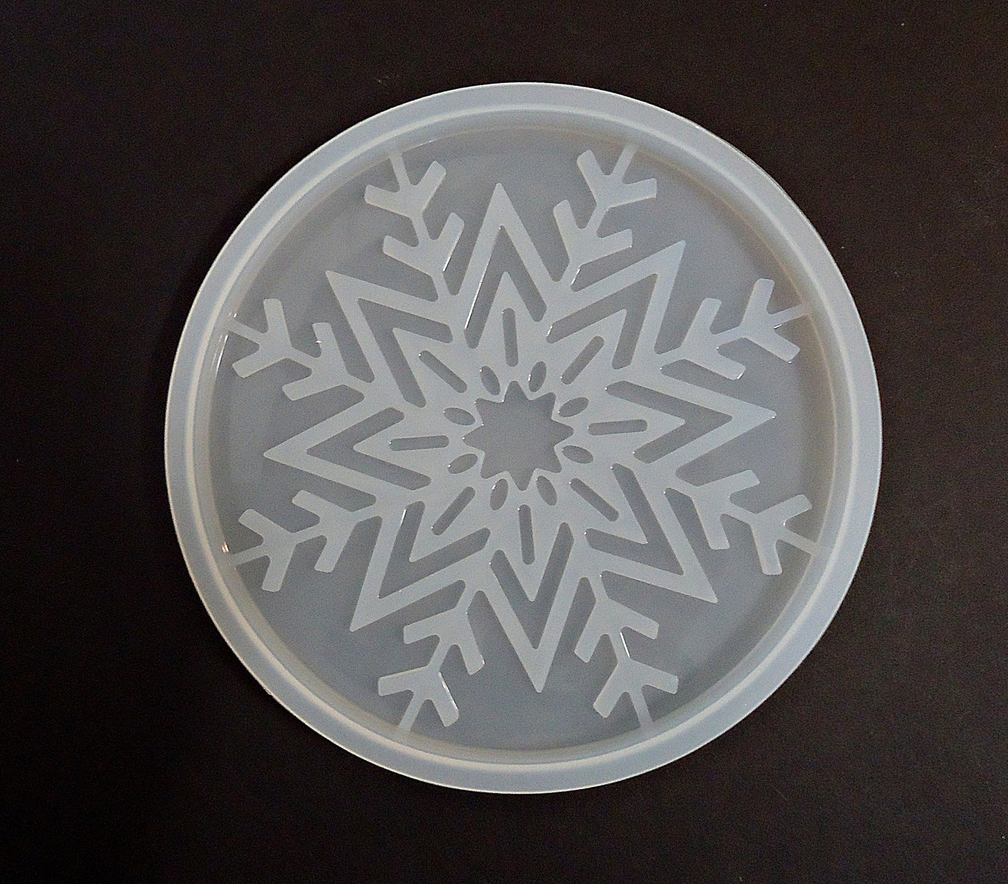 Silicone Mold for Resin Coasters, Dandelion, Mandala, Sakura Flower, Snowflake, 5" Wide, Small Trivet