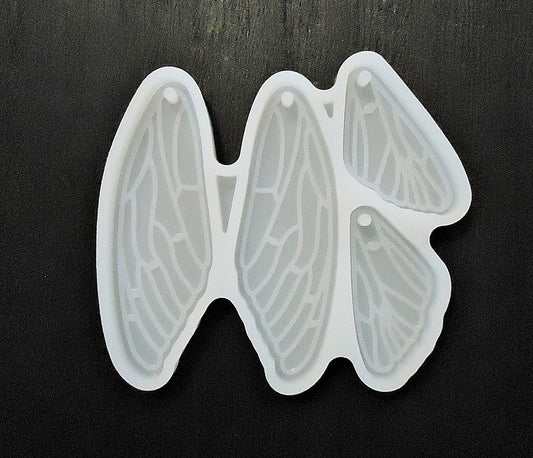 Silicone Mold, Butterfly Wings, Pendants and Earrings, for Epoxy Resin