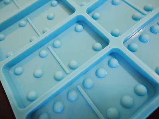 Silicone Mold, 28 Dominos, DIY Epoxy Resin Dominos Set, Full Size