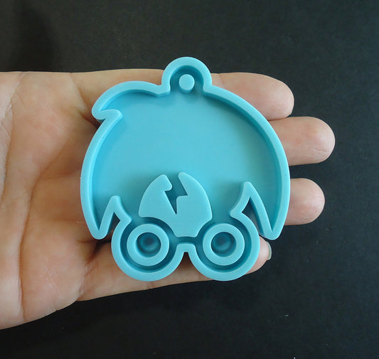 Silicone Mold, Harry Potter Ornament, Epoxy Resin Craft Mold, Wizard, Christmas Ornament